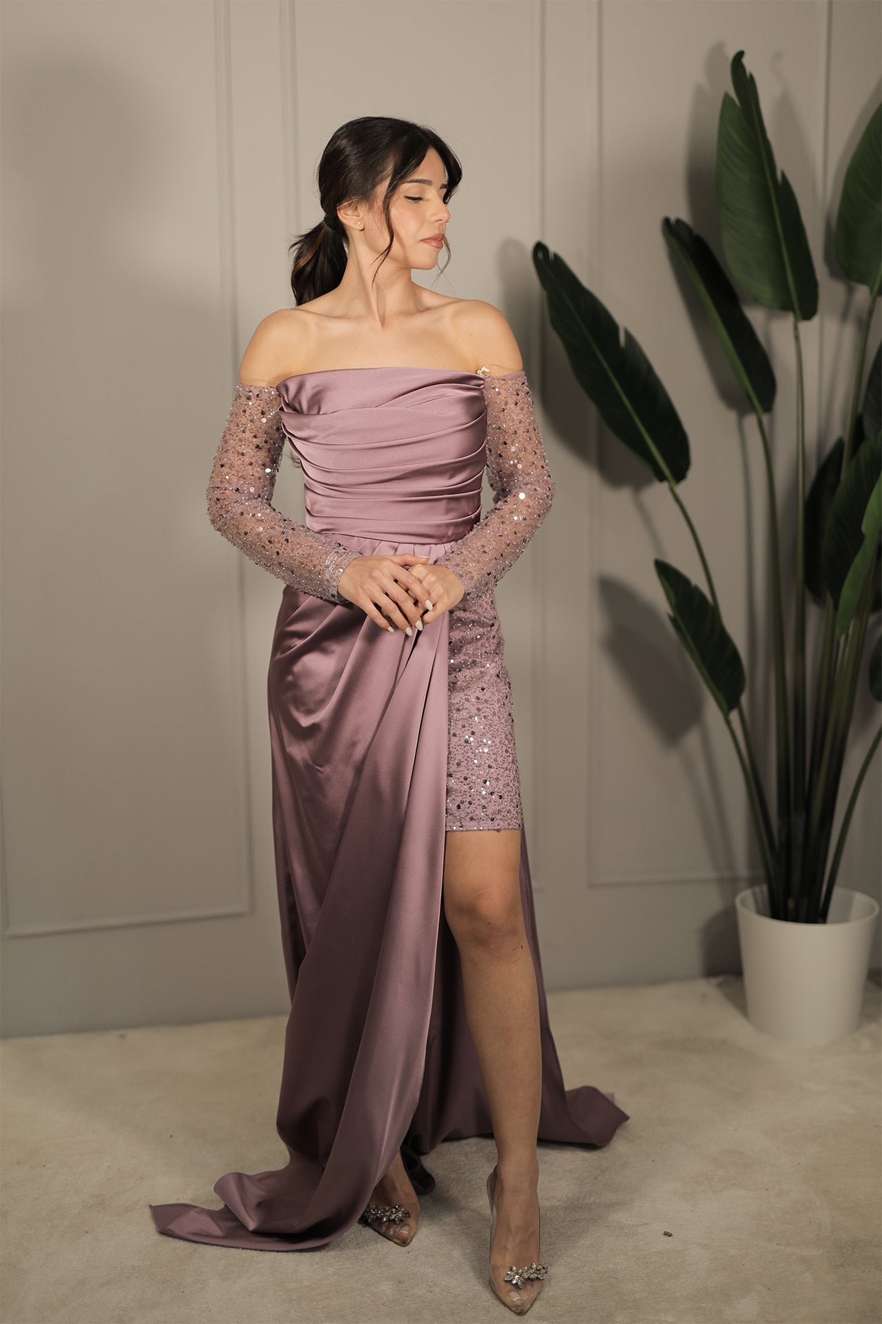 Elira Dress - Lila