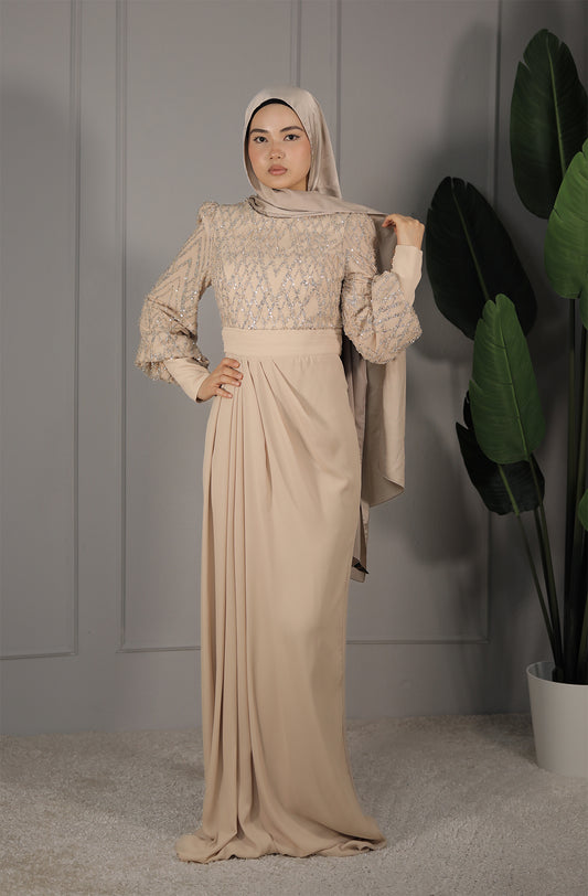 Esila Dress - Beige