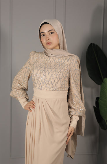 Esila Dress - Beige