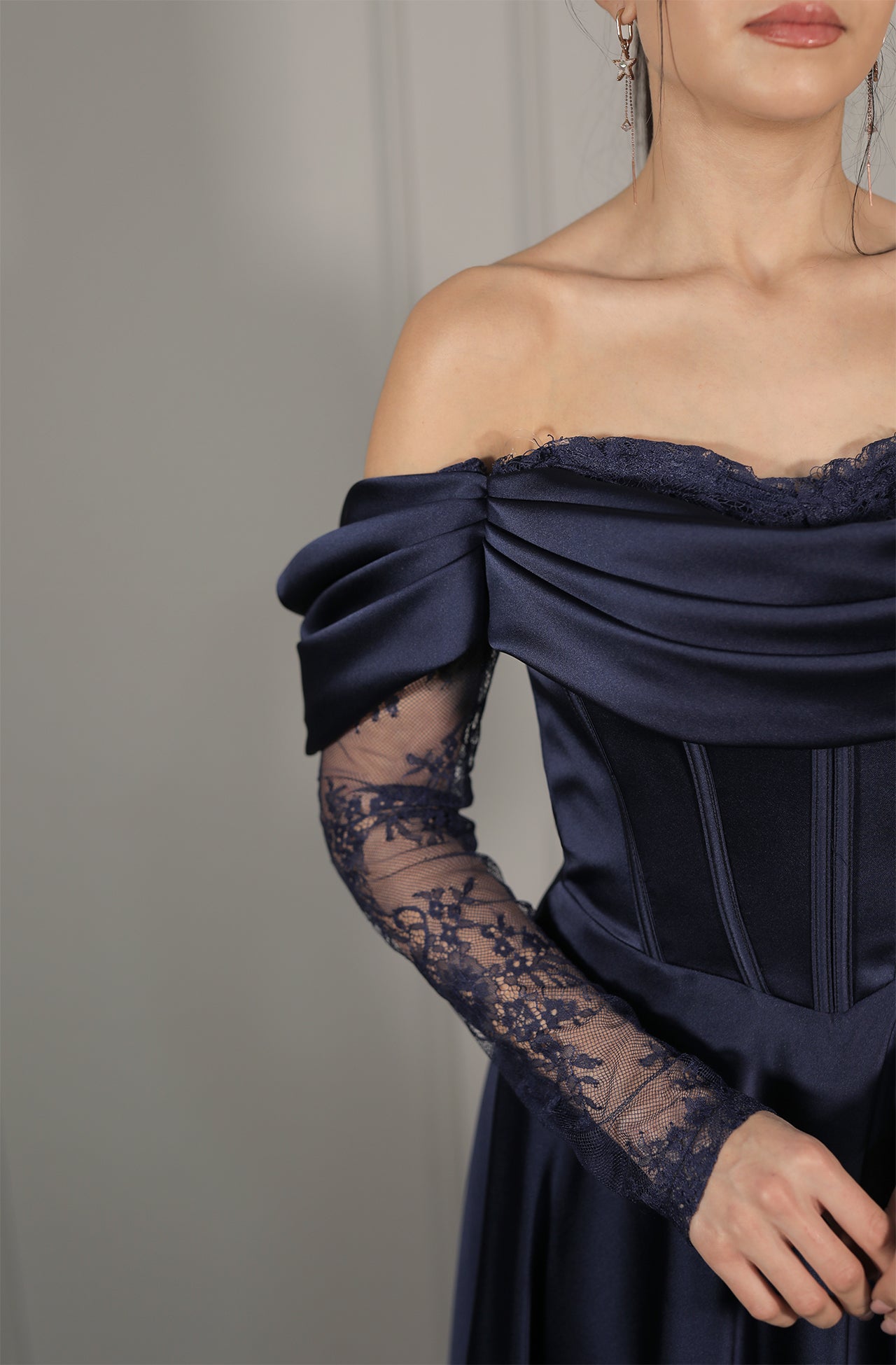 Hazel Dress - Dunkelblau