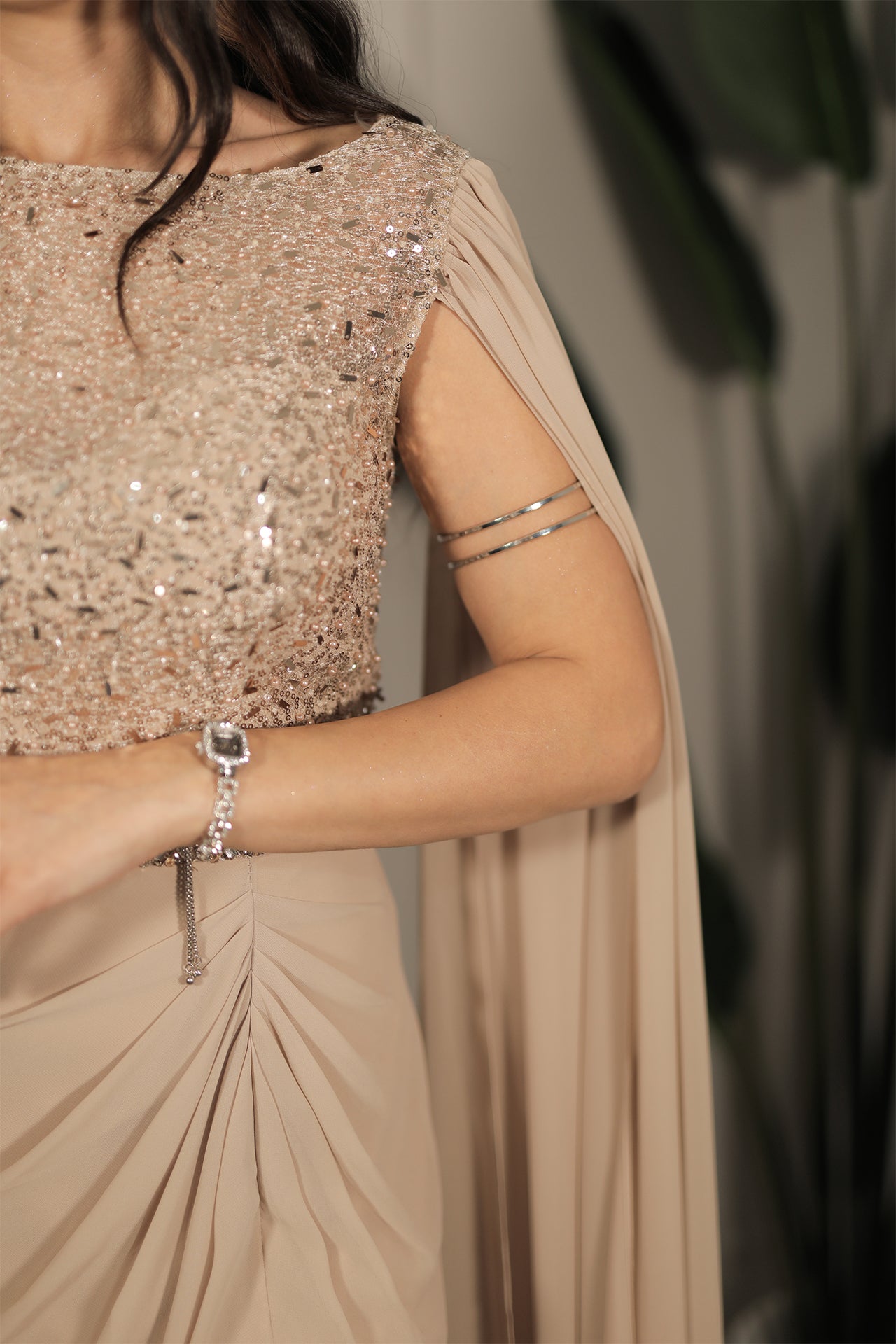 Jasmin Dress - Beige