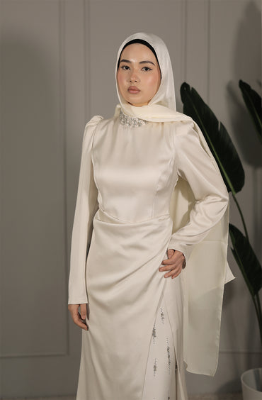 Oyku Dress - Elfenbein