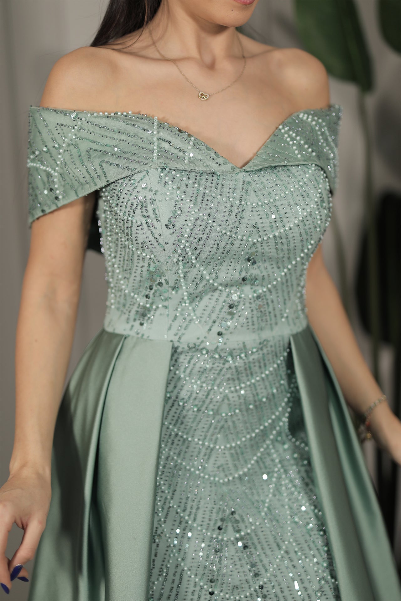 Raylen Dress - Mintgrün