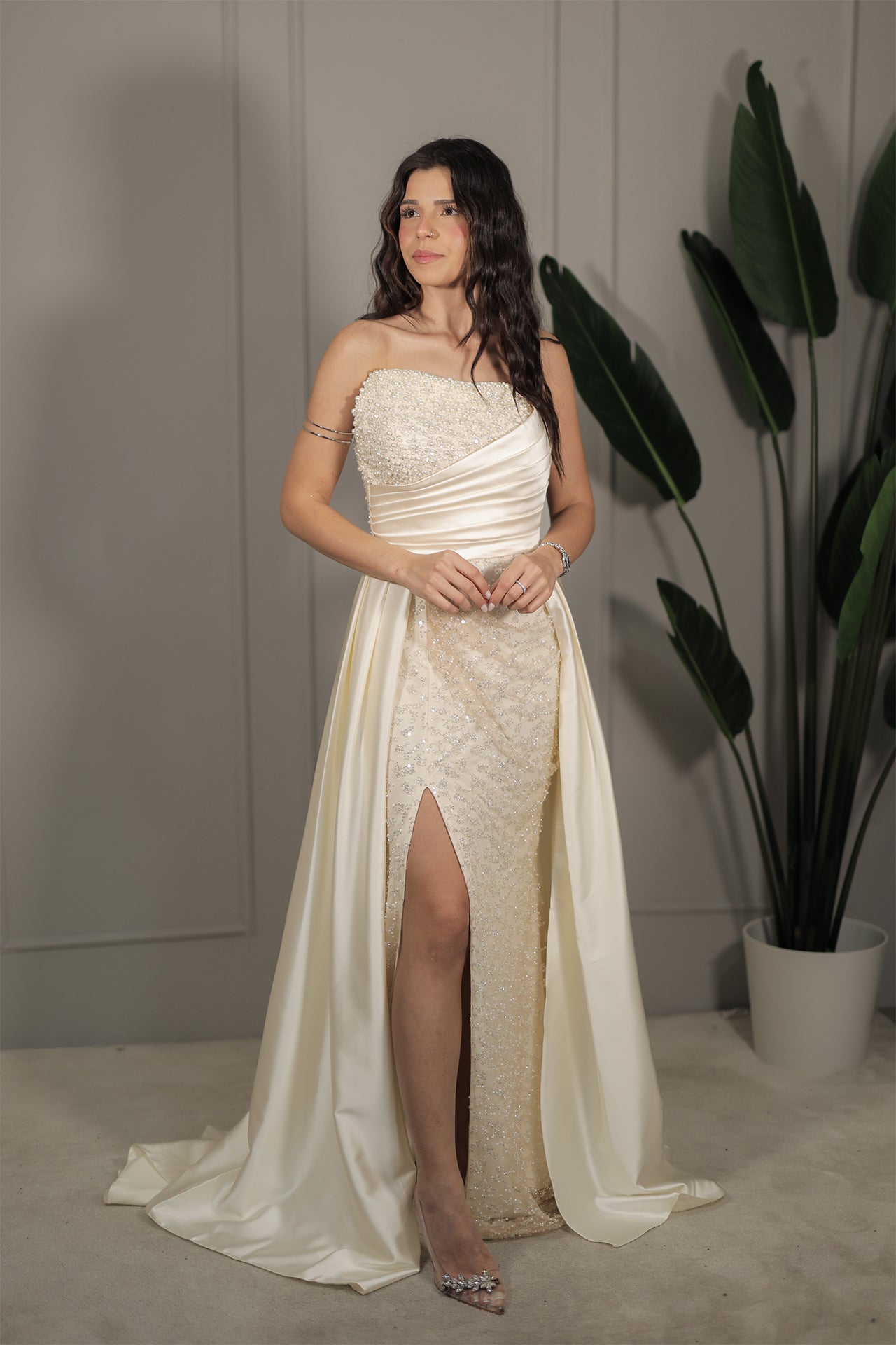 Sara Dress - Creme
