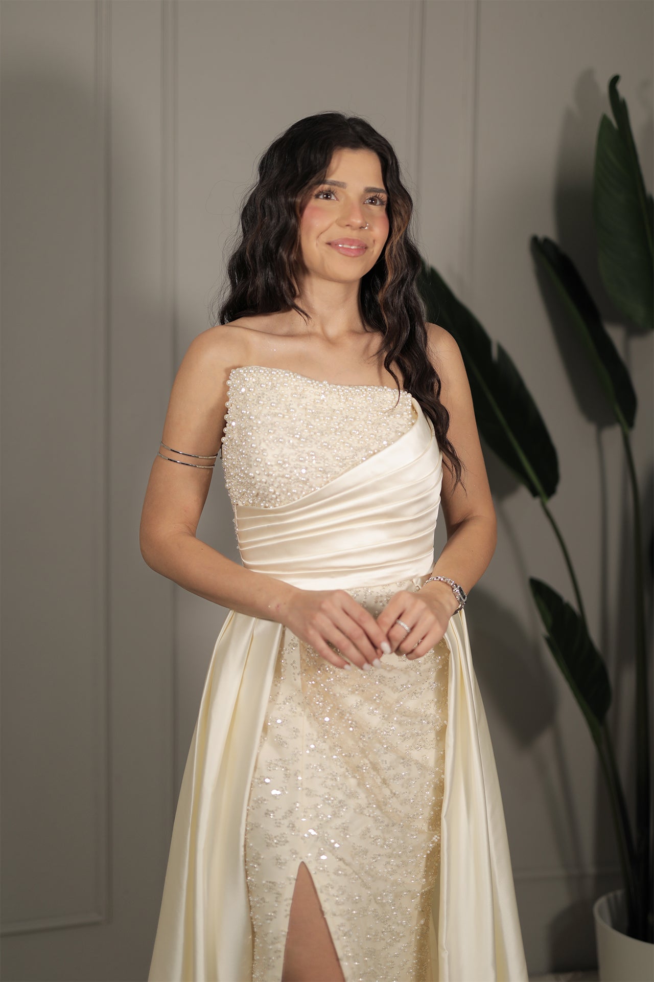 Sara Dress - Creme