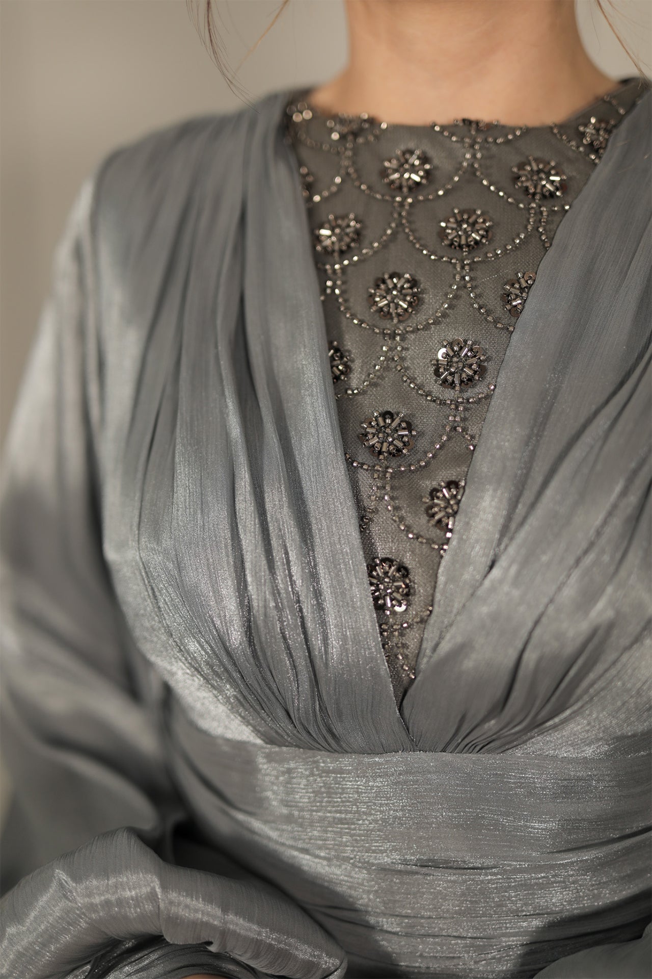 Sarey Dress - Grau