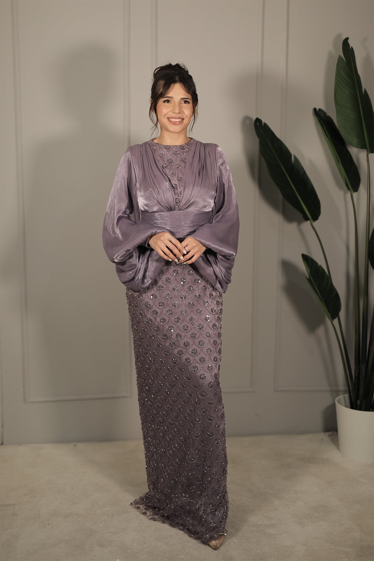 Sarey Dress - Lila