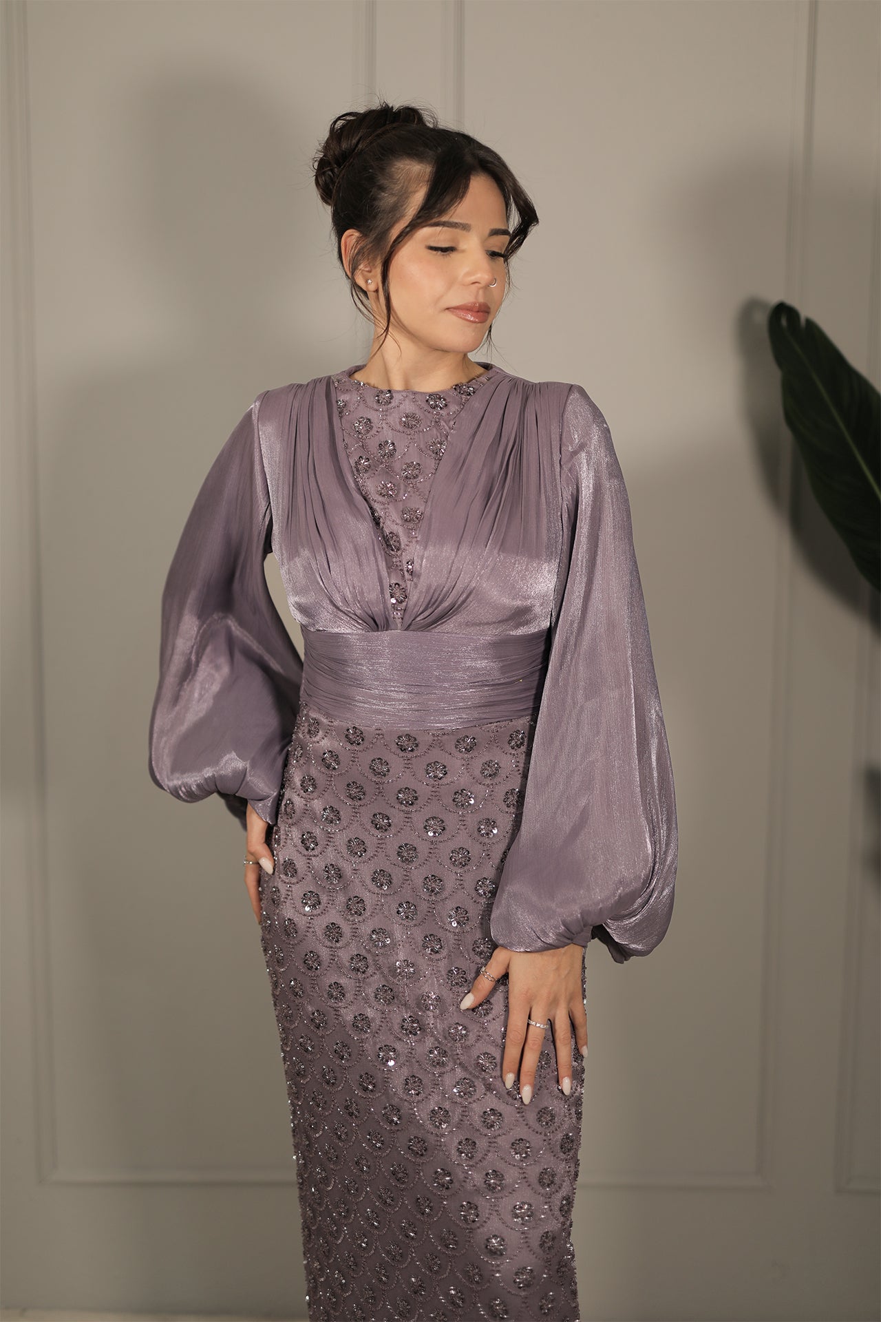 Sarey Dress - Lila