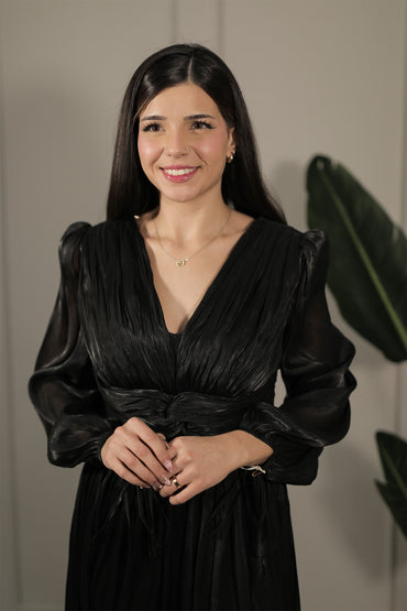 Selma Dress - Schwarz