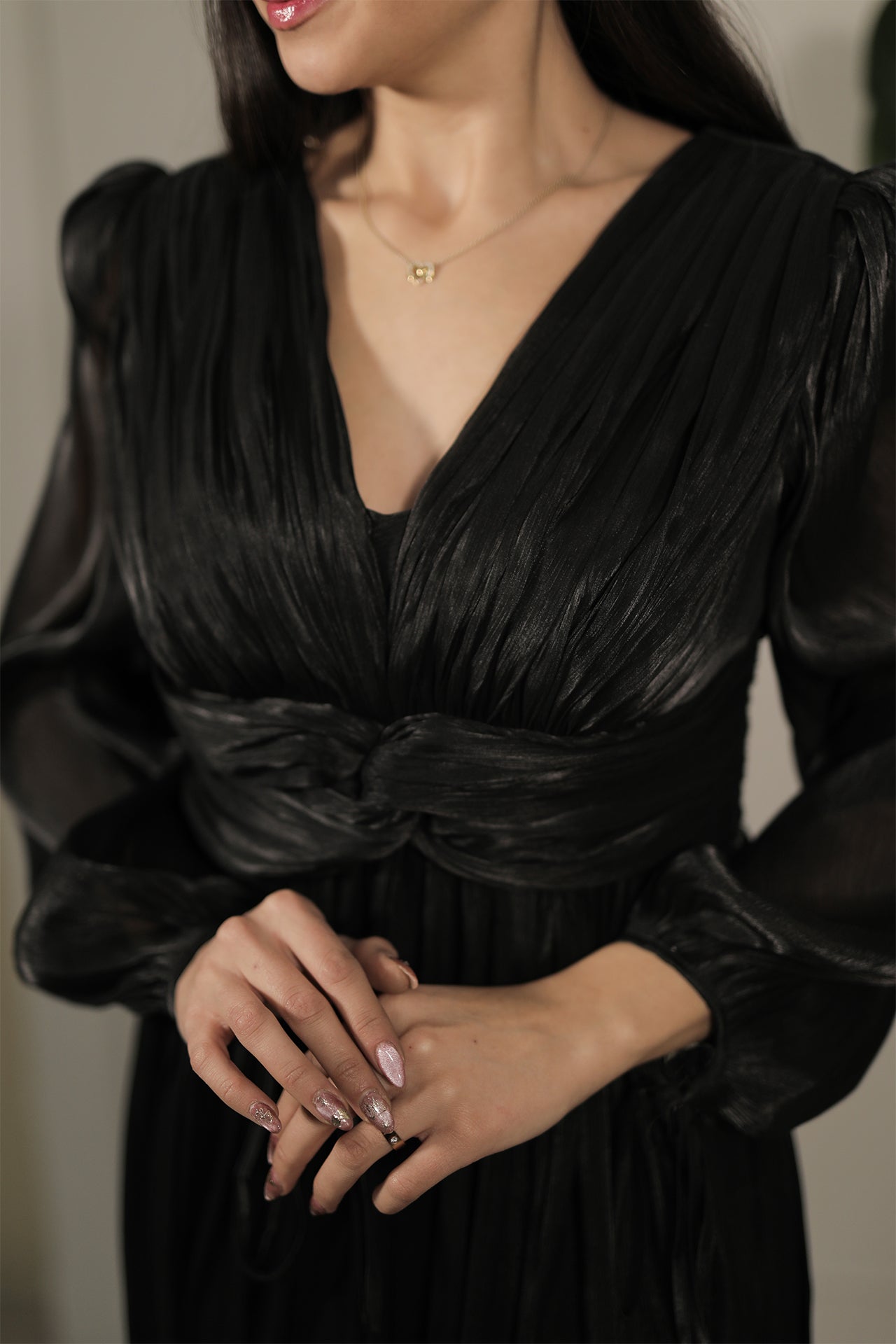 Selma Dress - Schwarz