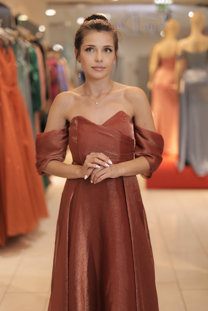 Sweet Orange Dress