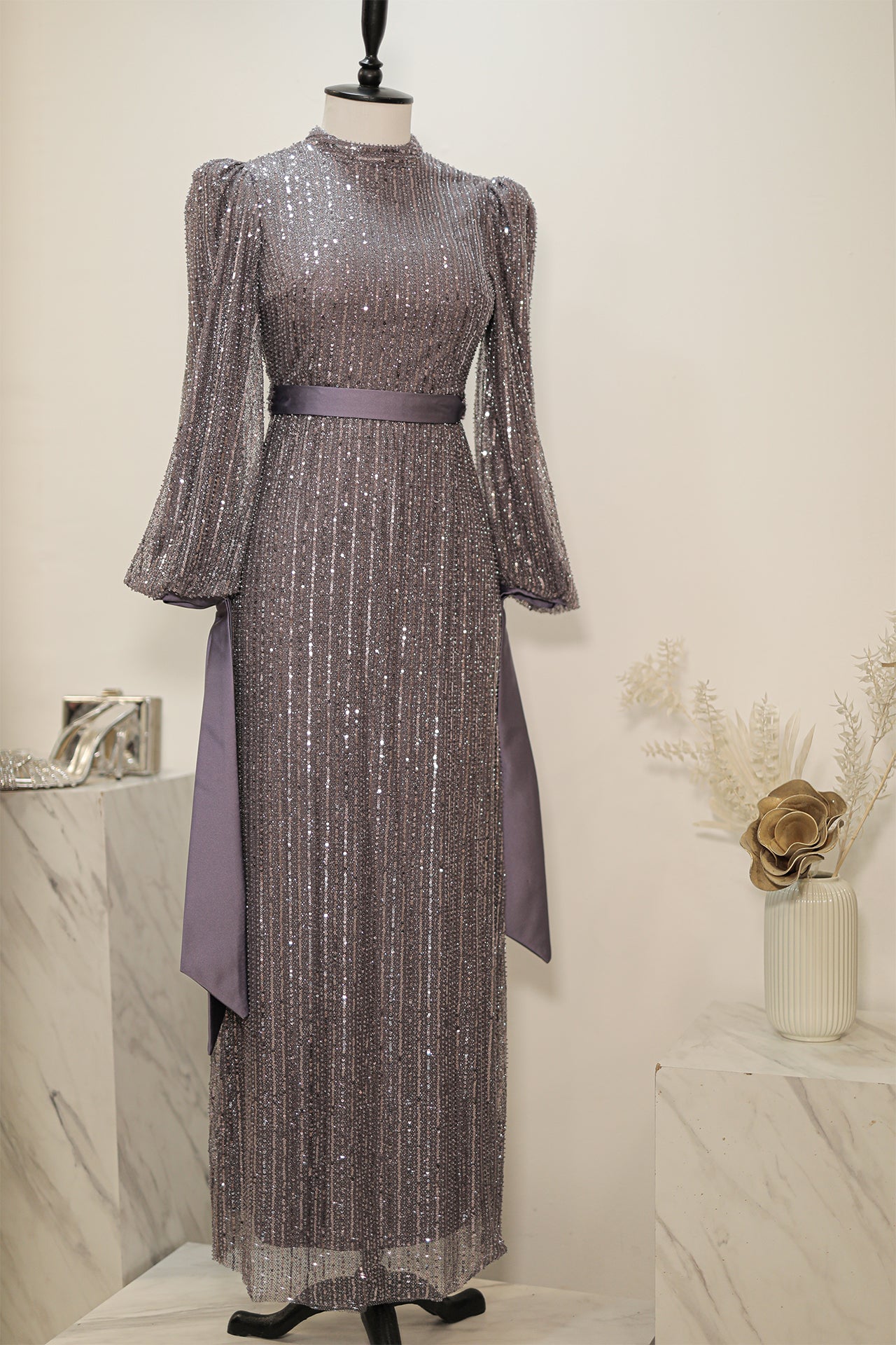 Saray Dress - Lila
