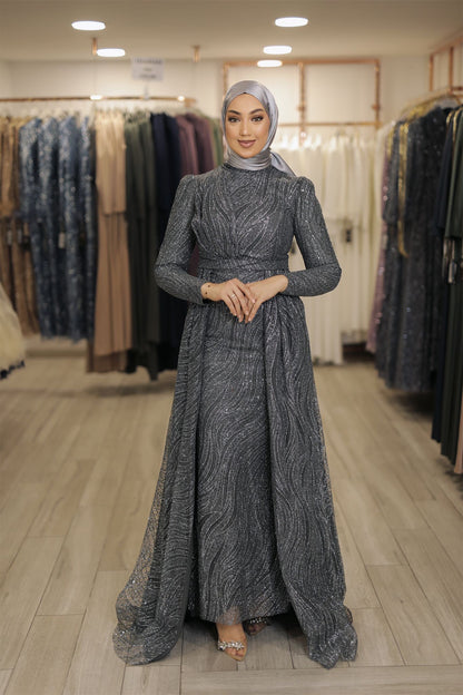 Lunar Dress - Grau