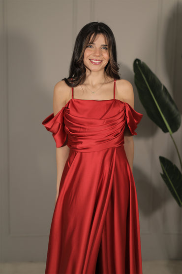 Scarlet Dress - Rot