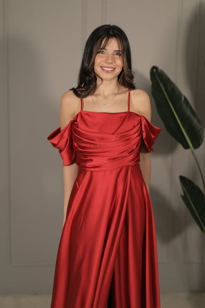 Scarlet Dress - Rot