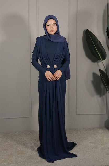 Alin Dress - Dunkelblau
