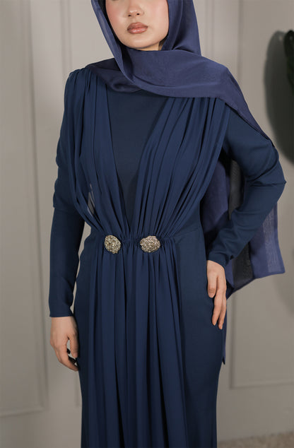 Alin Dress - Dunkelblau