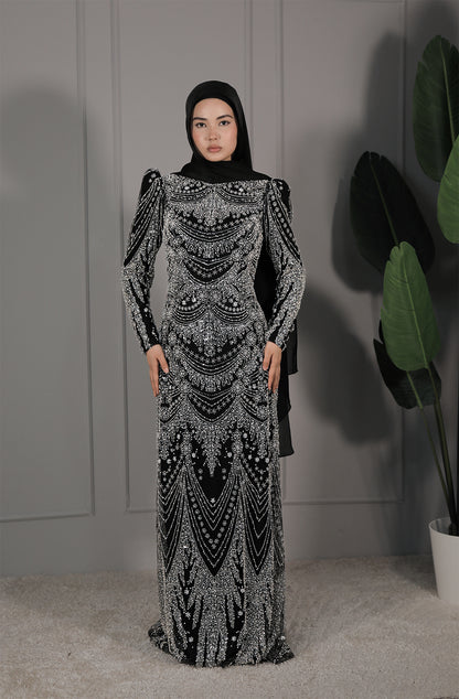 Ameera Dress - Schwarz