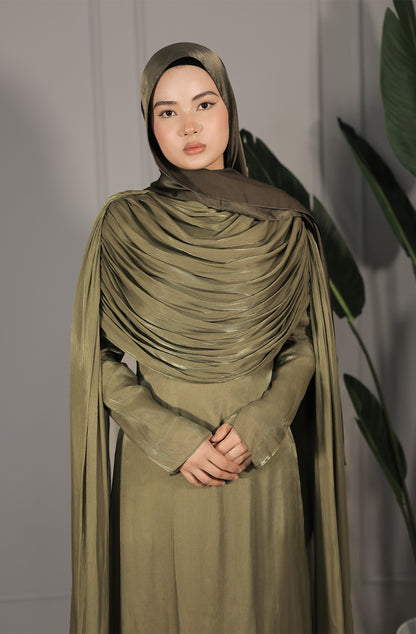 Asma Dress - Olivgrün