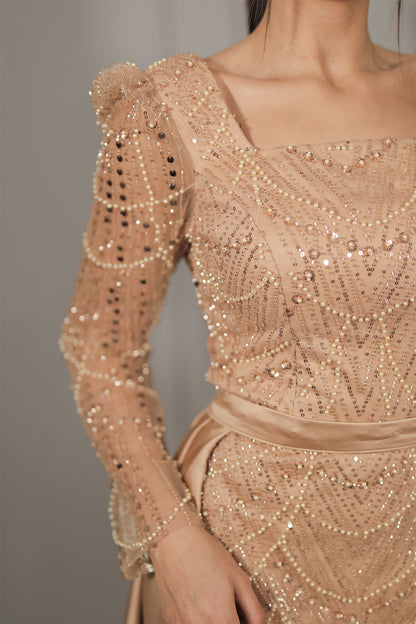Aylin Dress - Gold