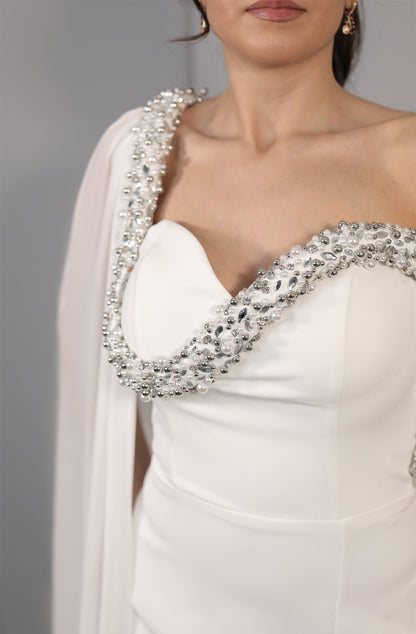 Bella Dress - Weiß