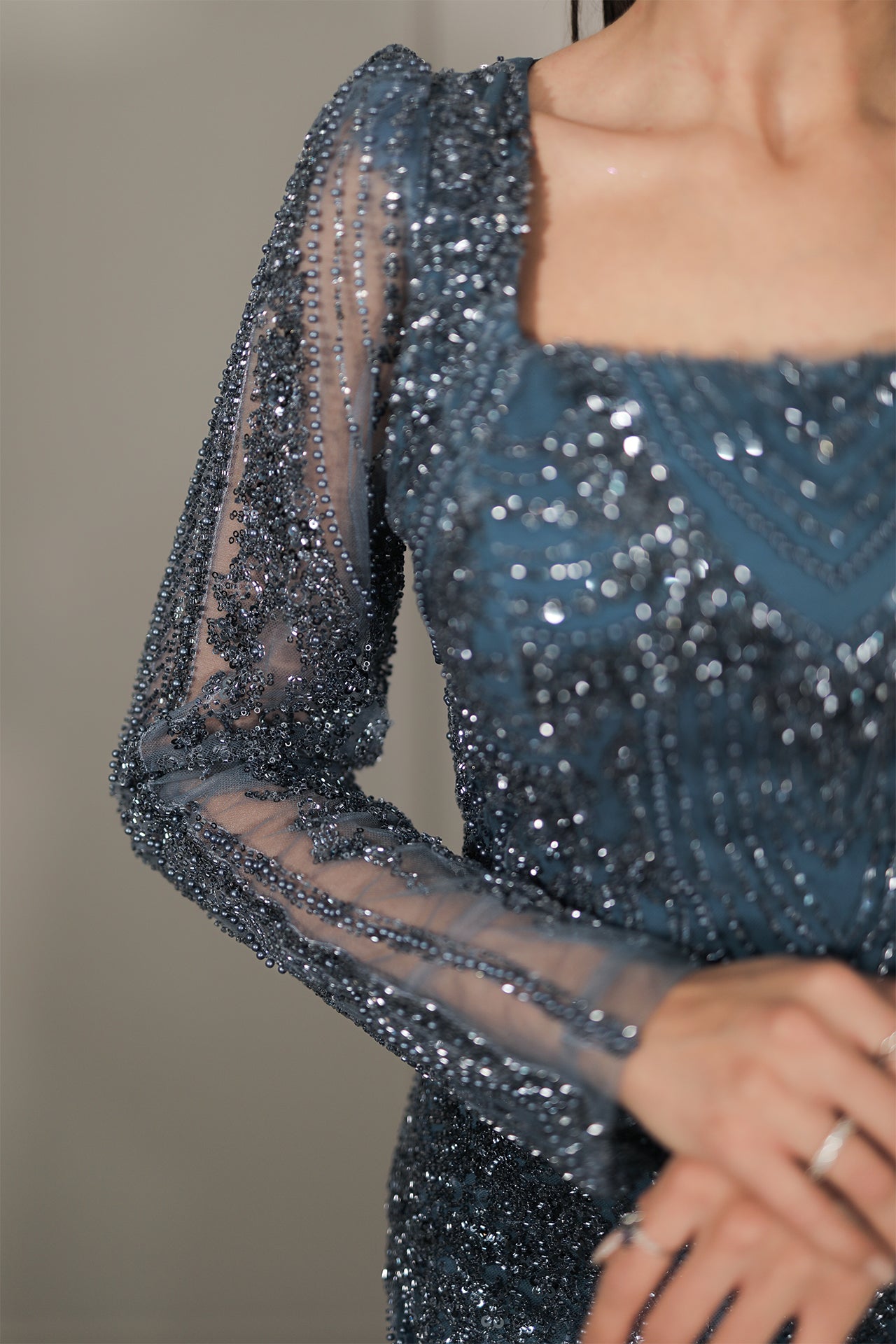 Derin Dress - Blau