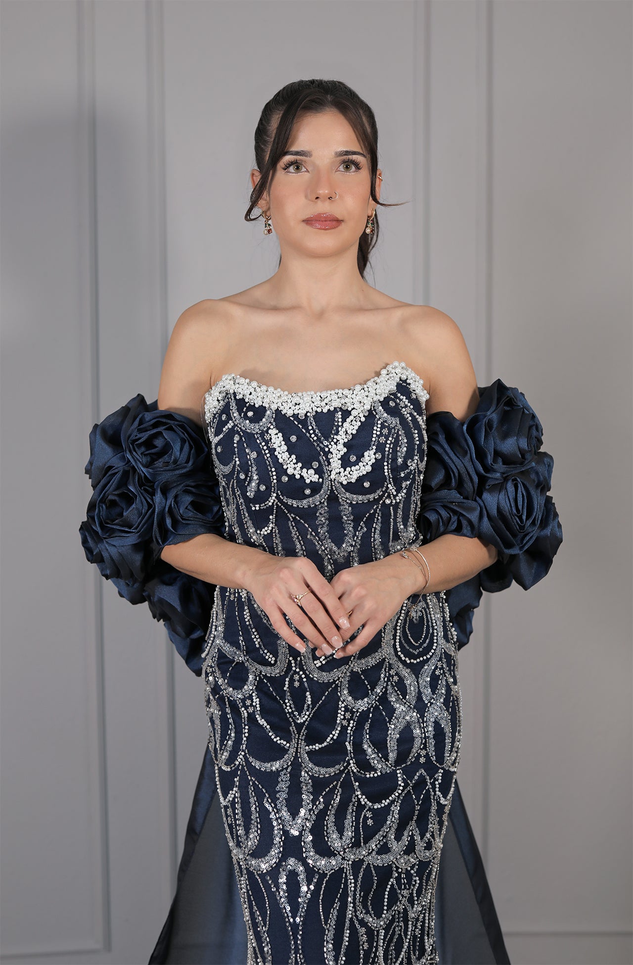 Ela Dress - Dunkelblau