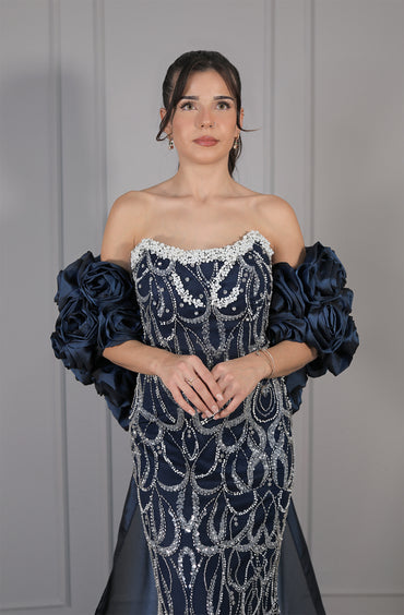 Ela Dress - Dunkelblau