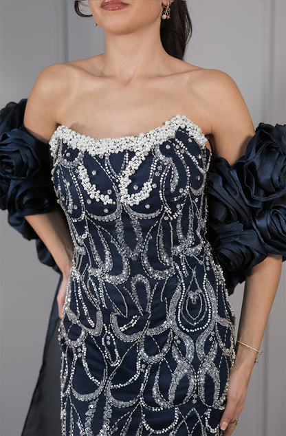 Ela Dress - Dunkelblau