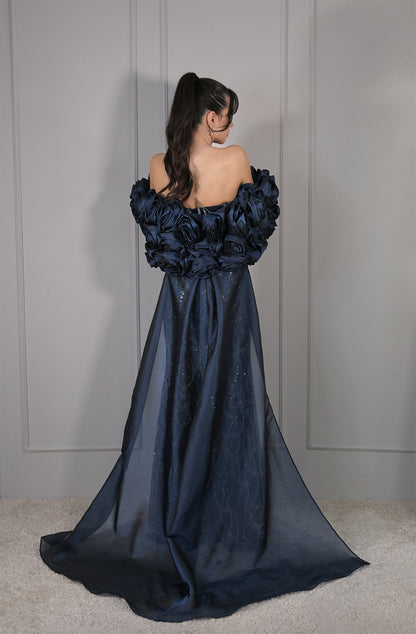 Ela Dress - Dunkelblau