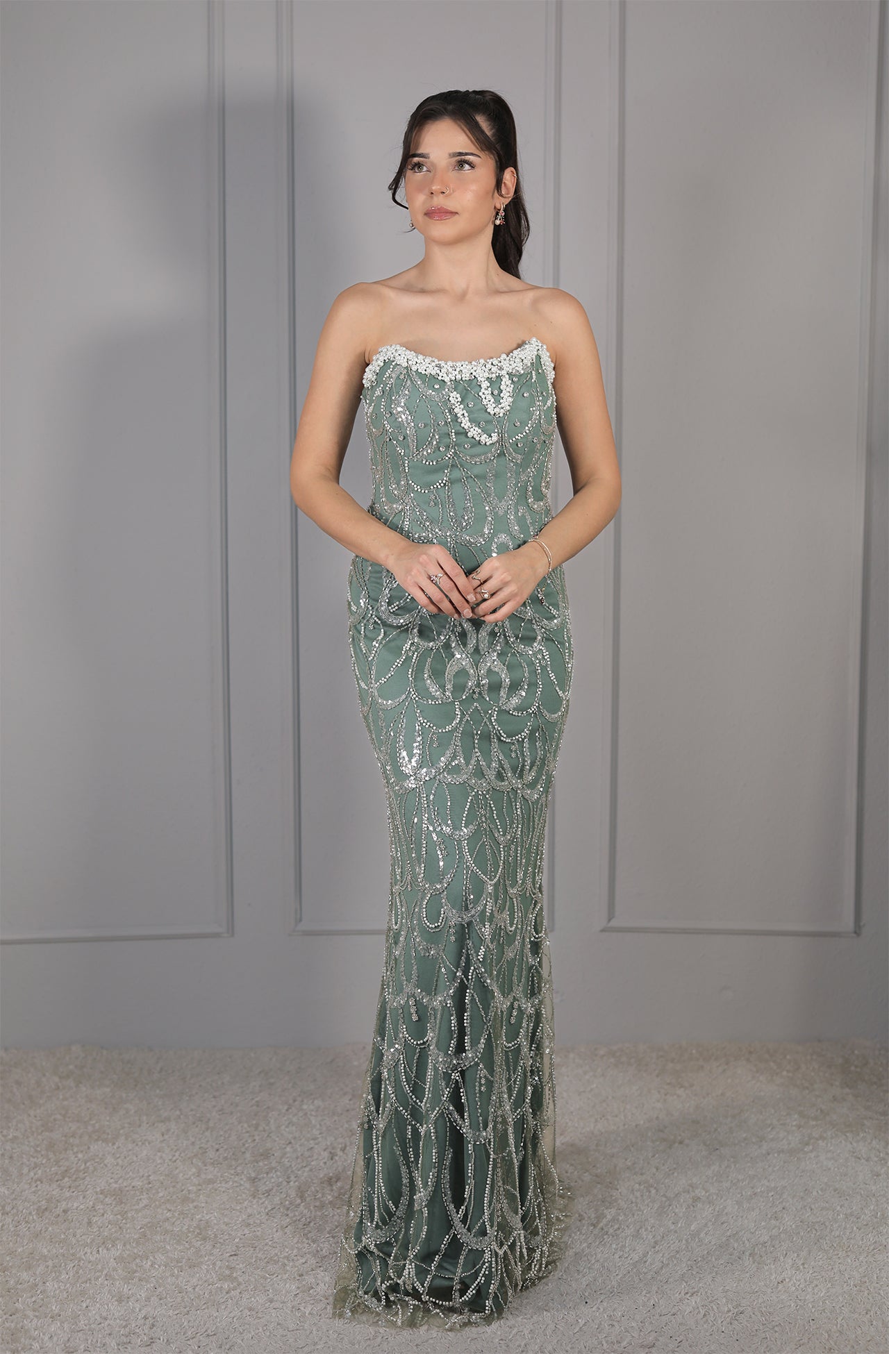 Ela Dress - Mintgrün