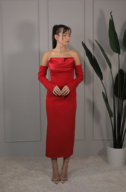 Elisabeth Dress - Rot