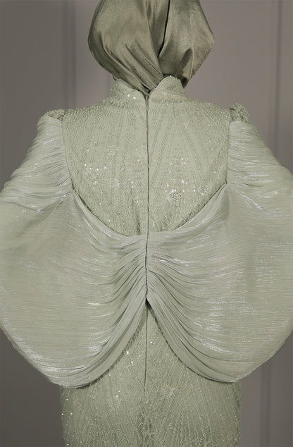 Elita Dress - Mintgrün