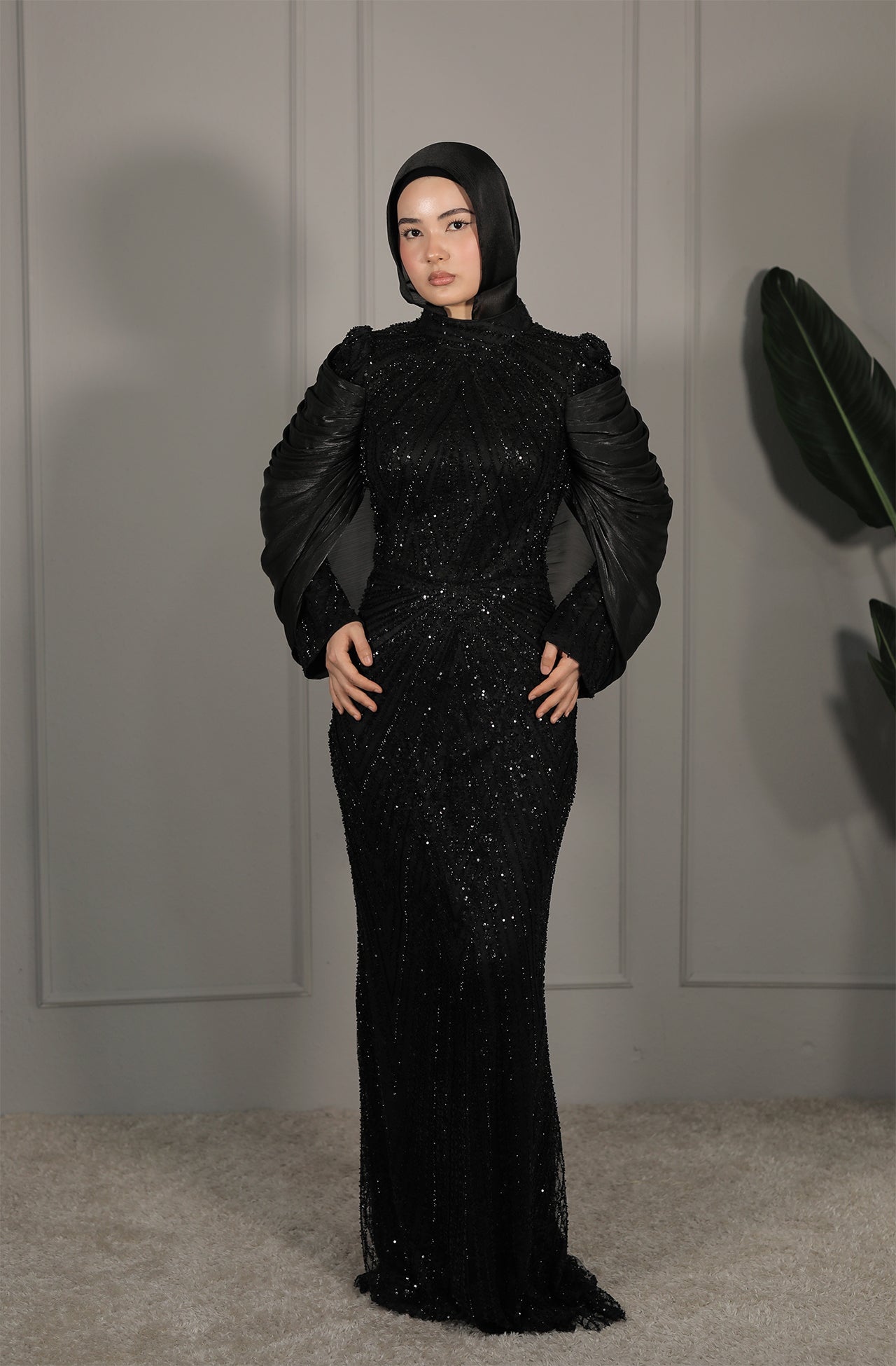 Elita Dress - Schwarz