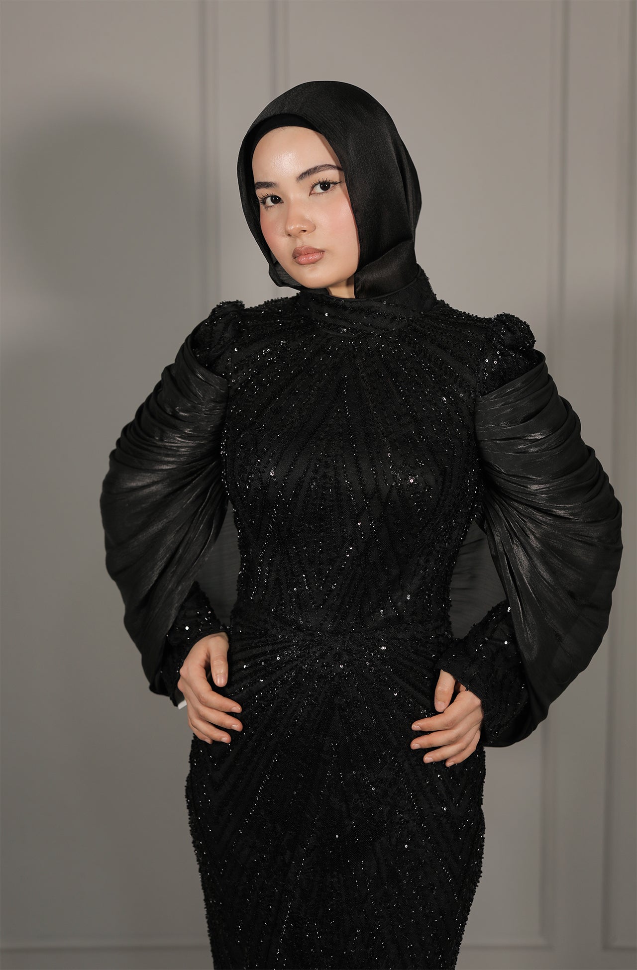 Elita Dress - Schwarz