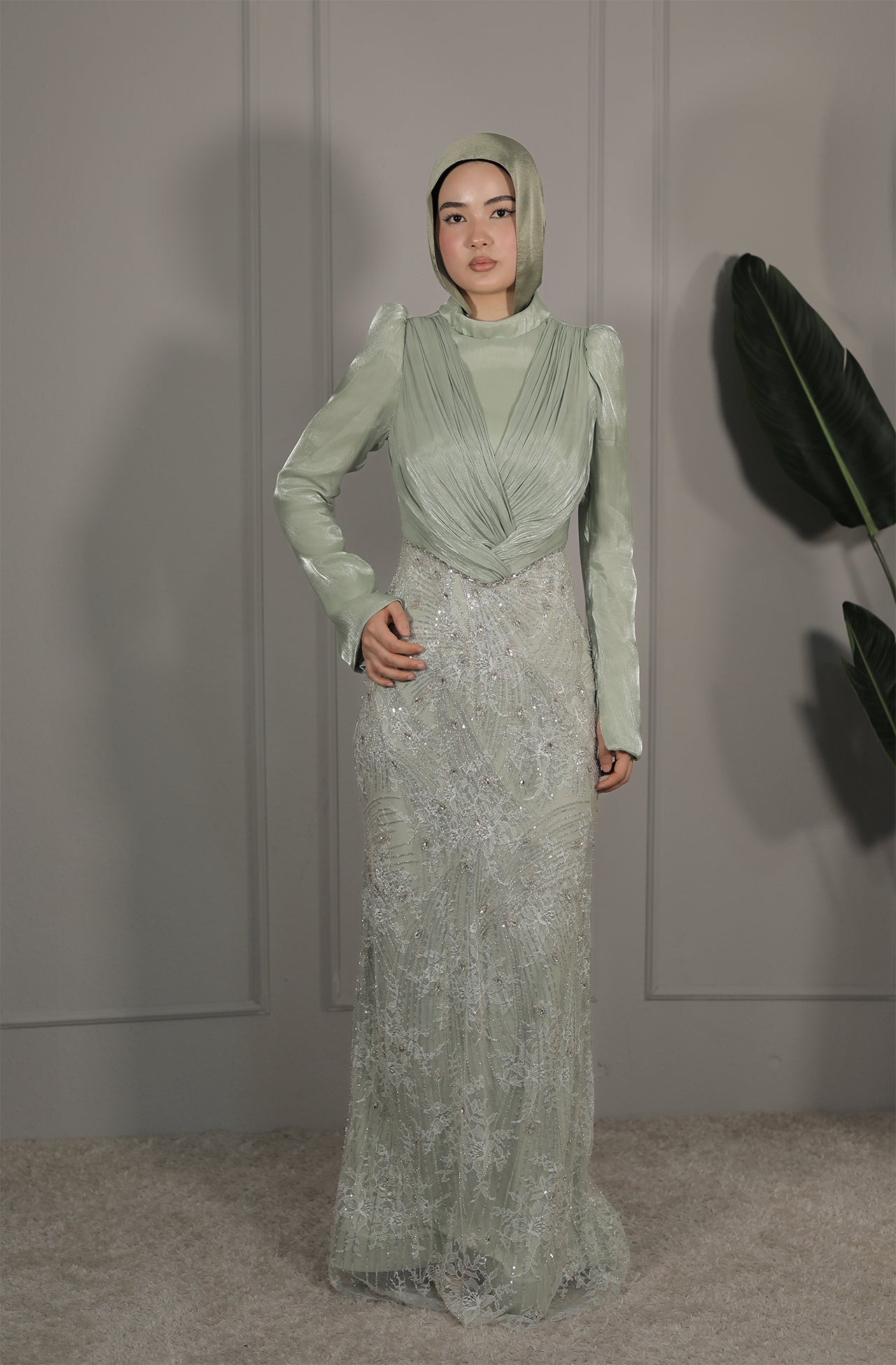 Elvi Dress - Mintgrün