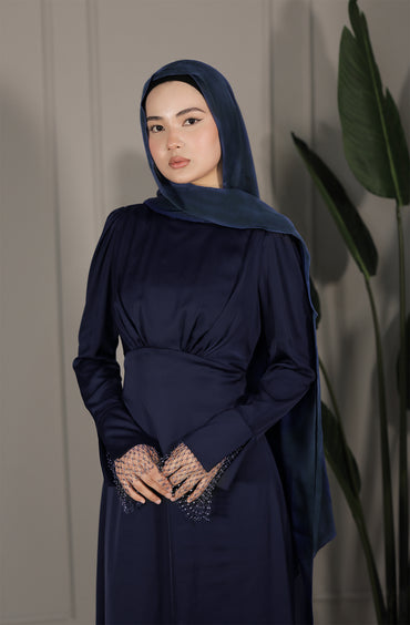 Farah Dress - Nachtblau