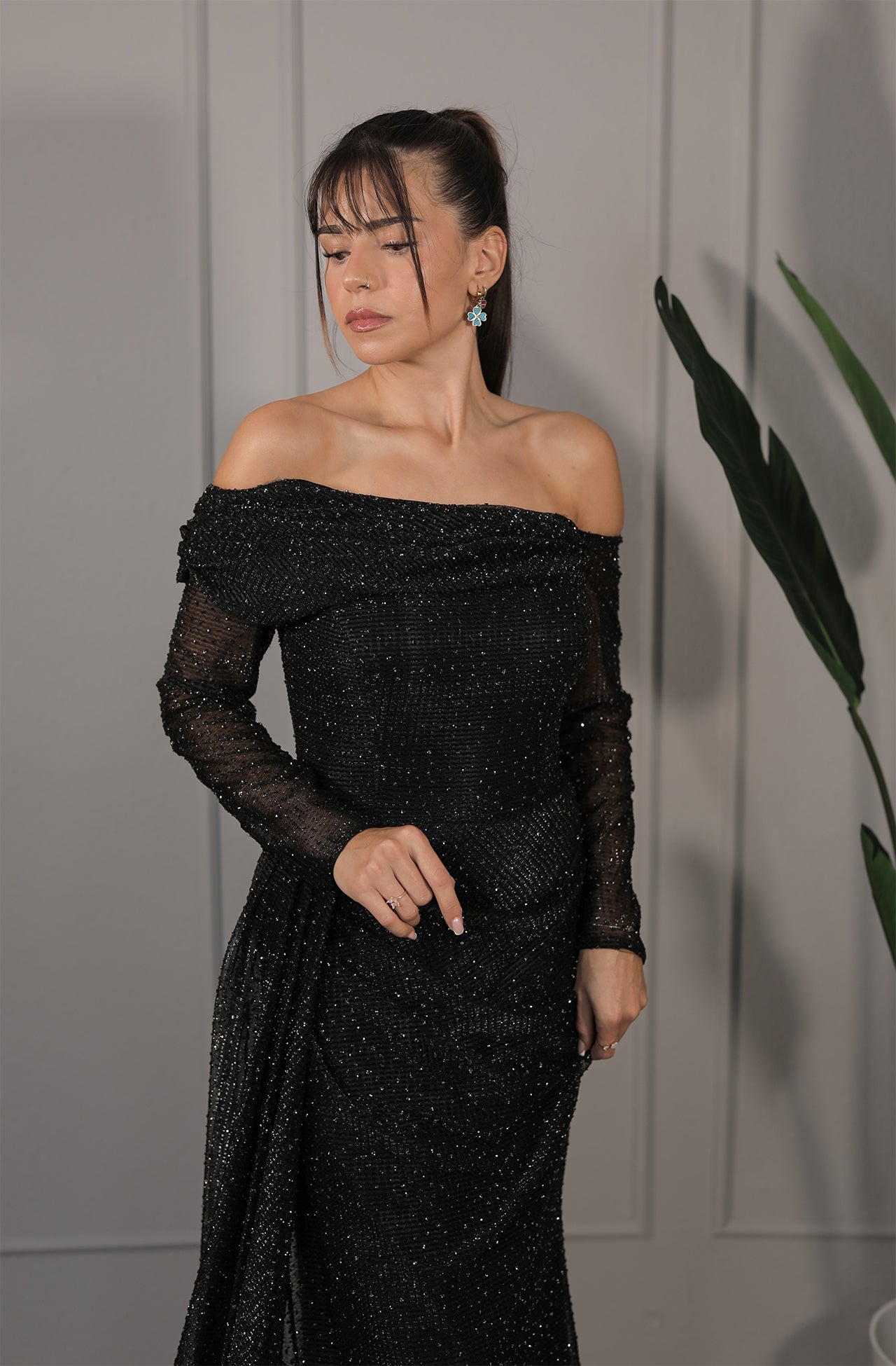 Hannah Dress - Schwarz
