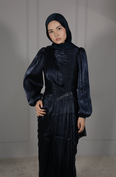 Hilal Dress - Dunkelblau