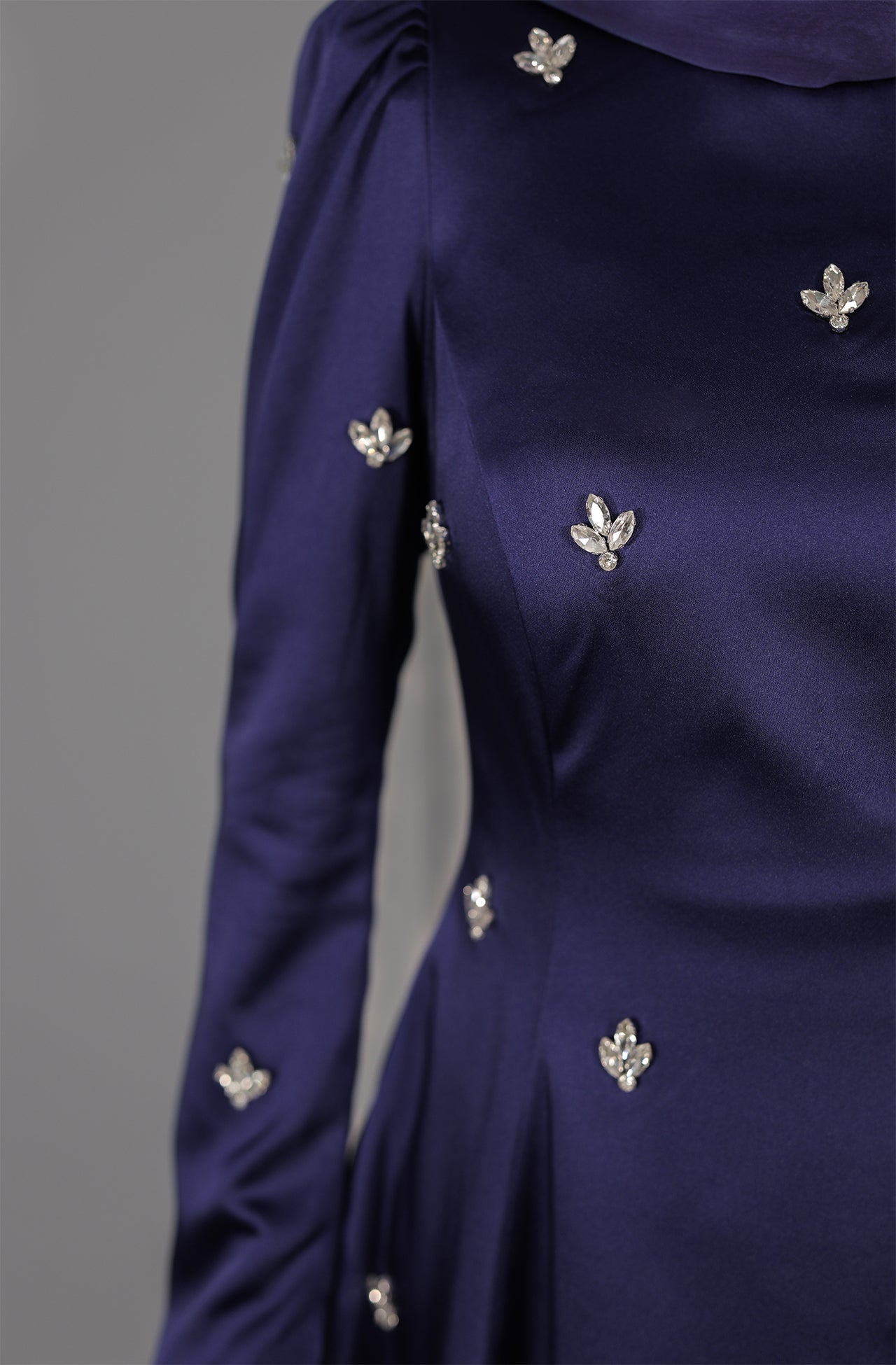 Huda Dress - Nachtblau