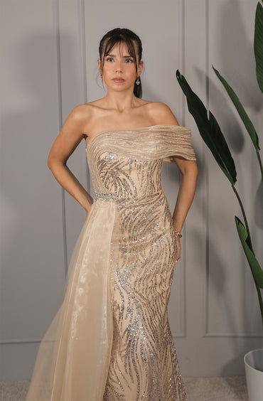 Jamila Dress - Gold
