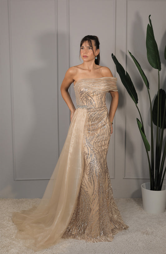 Jamila Dress - Gold
