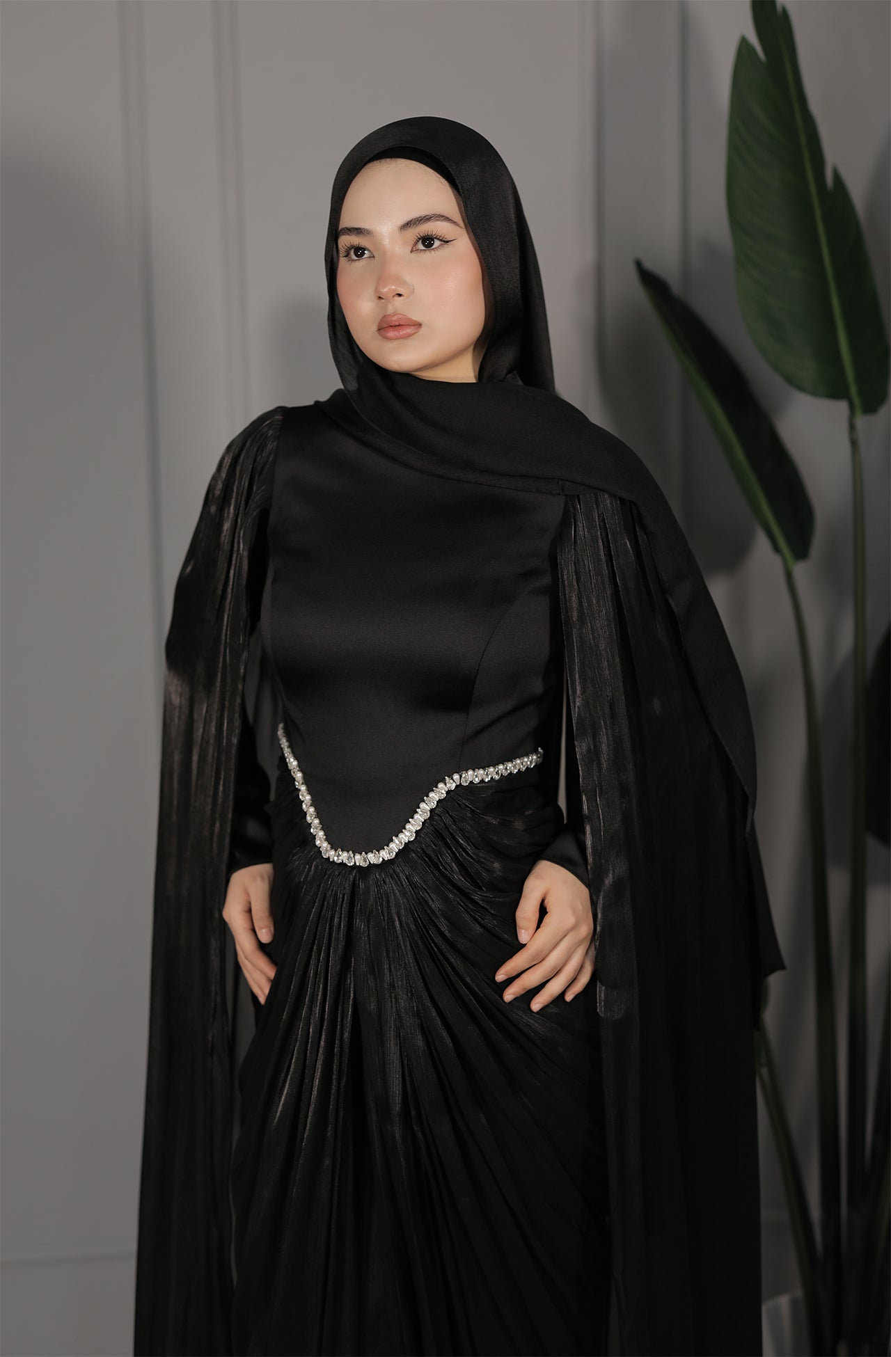 Kenza Dress - Schwarz