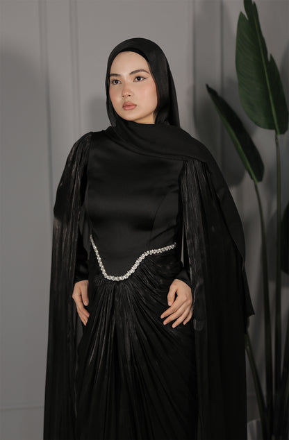 Kenza Dress - Schwarz