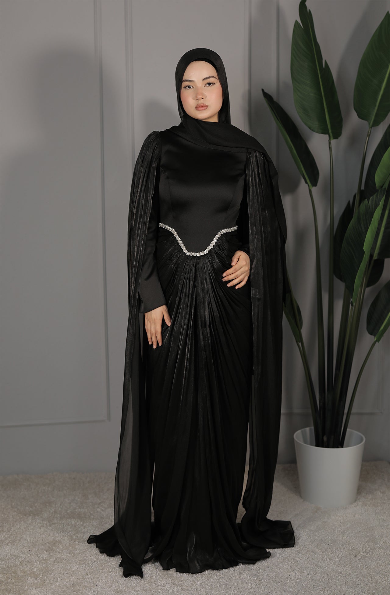 Kenza Dress - Schwarz