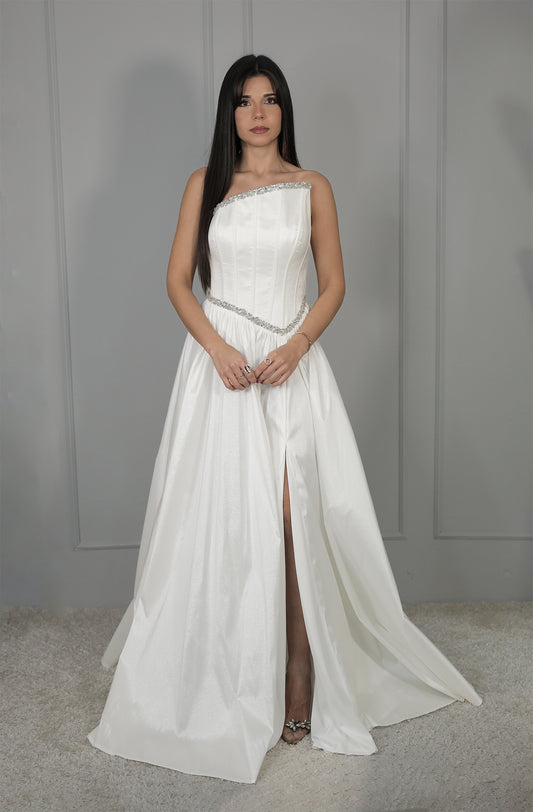 Lana Dress - Weiß