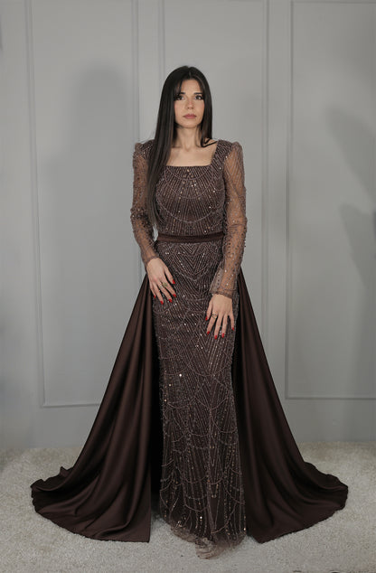 Lena Dress - Braun