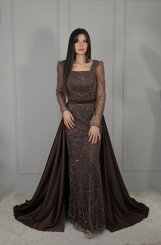 Lena Dress - Braun