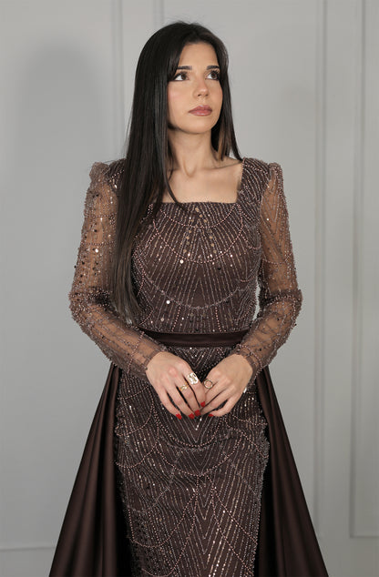 Lena Dress - Braun