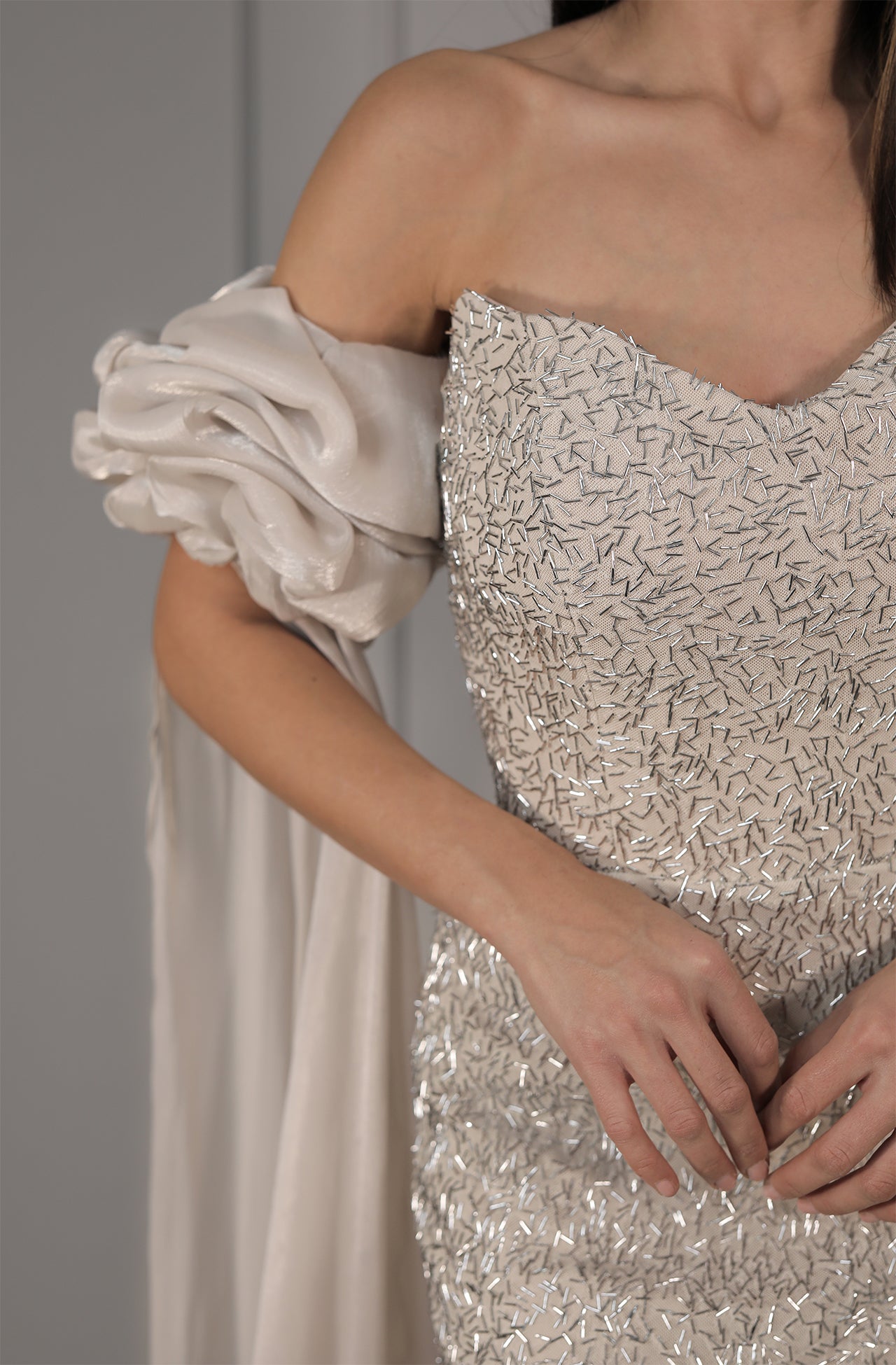 Lira Dress - Champagner